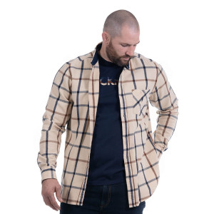 Surchemise Ruckfield Selected Rugby beige