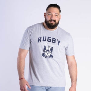 T-shirt Ruckfield Rugby Club House gris moyen