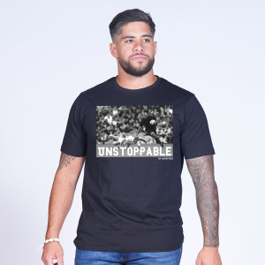 Ruckfield T-shirt avec sérigraphie Jonah Lomu noir