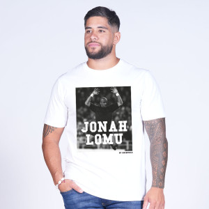 Ruckfield T-shirt Jonah Lomu blanc