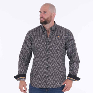 Chemise à manches longues avec imprimé Maison de Rugby Ruckfield