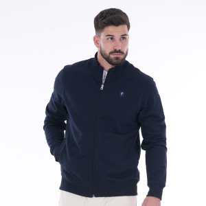 Sweat zippé Ruckfield Essentiel bleu marine