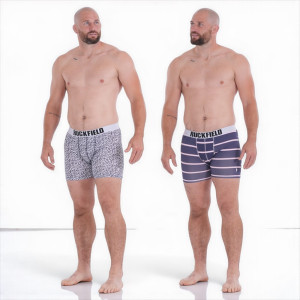 Lot de 2 boxers Ruckfield marine
