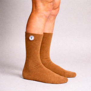 Chaussettes unies Ruckfield moutarde