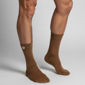Chaussettes unies Ruckfield beige