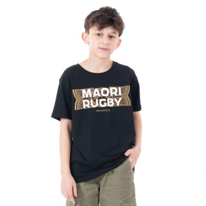 T-shirt garçon Ruckfield Maori Rugby noir