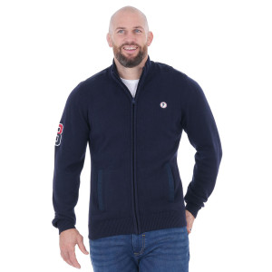 Gilet zippé Ruckfield French Rugby Club bleu marine