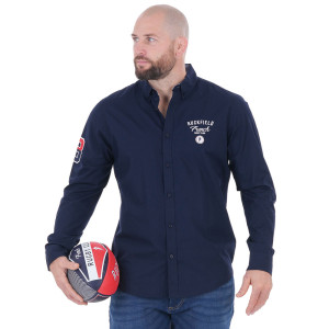 Chemise à manches longues Ruckfield French Rugby Club bleu marine