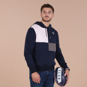 Sweat à capuche Le Club Ruckfield bleu marine
