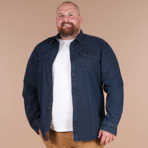 Chemise en jean Ruckfield Seleted Rugby à manches longues