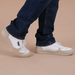 BASKETS Ruckfield blanc & beige