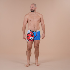 Boxer Ruckfield x Vache qui Rit bleu moyen