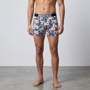 Pack boxer / chaussettes + porte-clé Ruckfield Noël