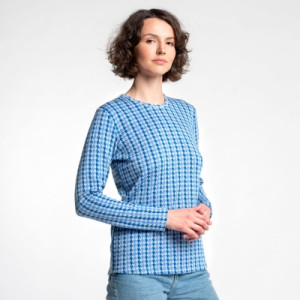 Safa Eline Genser Blå L