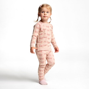 Safa Poppy Ullongs Beige/rosa 110