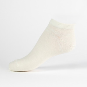 Safa Lisa Ankelsokker Ullhvit 36-40