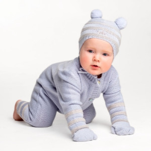 Safa Aurelia Dress Dus Blå 80