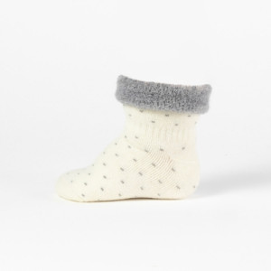 Safa Fluffy Sokker Ullhvit 80