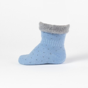 Safa Fluffy Sokker Lys Blå 50
