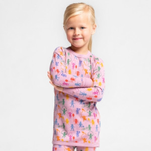 Safa Jumpy Ulltrøye Lys Cerise 80
