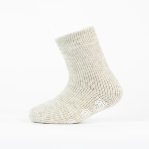 Safa Dimle Antiskliraggsokker Lys Grå 24-28