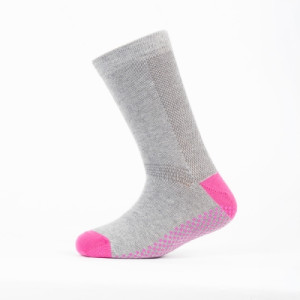 Safa Fimle Antisklisokker Rosa/grå 31-35