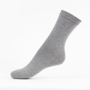 Safa Clara Sokker Lys Gråmelert 36-40