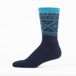 Safa Folklore Sokker Turkis/marine 43-45