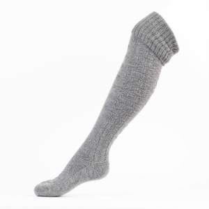 Safa Bella Knestrømper Gråmelert 36-40
