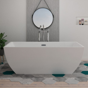 Distribain Baignoire îlot Luciana