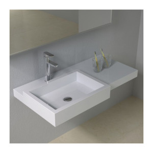 Distribain Plan vasque solid surface Réf : SDPW48
