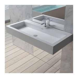 Distribain Plan vasque solid surface Réf : SDPW83