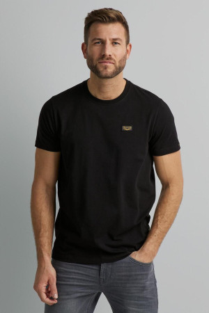 PME legend zwarte heren t-shirt   Ronde hals   Regular fit   Duurzaam   Korte mouw Zwart XXXXXL