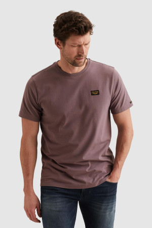 PME legend paarse heren t-shirt   Ronde hals   Regular fit   Duurzaam   Korte mouw Paars M
