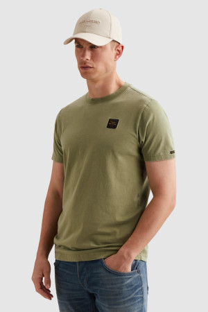 PME legend groene heren t-shirt   Ronde hals   Regular fit   Geen zakken   Duurzaam   Korte mouw Groen XXL