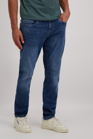 Cars blauwe heren jeans   Stonewash wassing   Regular fit   5-Pocket zakken   Knoop- en ritssluiting   Regular waist Blauw 33/36