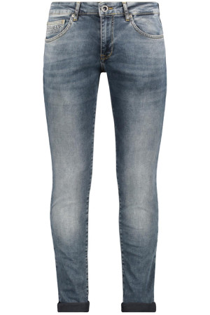 Cars blauwe heren jeans   Stonewash wassing   Slim Fit   5-Pocket zakken   Knoop- en ritssluiting   Regular waist Blauw 36/32