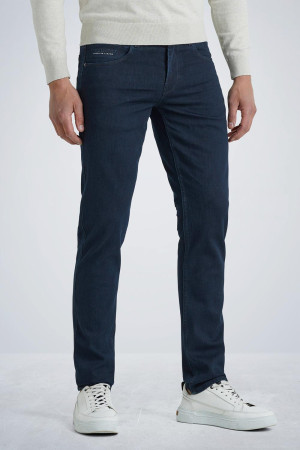 PME legend blauwe heren jeans   Nightflight   Rinsewash wassing   Regular fit   5-Pocket zakken   Knoop- en ritssluiting   Duurzaam   Regular waist