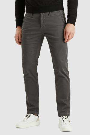 PME legend grijze heren broek   American Classic   Regular fit   Steekzakken   Knoop- en ritssluiting   Duurzaam   Regular waist Grijs 35/36