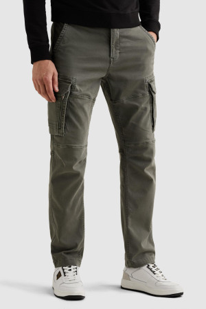 PME legend groene heren broek   Relaxed Fit   Steek- en zijzakken   Knoop- en ritssluiting   Regular waist Groen 38/32