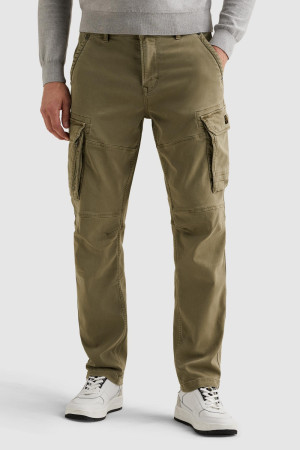 PME legend groene heren broek   Relaxed Fit   Steek- en zijzakken   Knoop- en ritssluiting   Duurzaam   Regular waist Groen 30/32