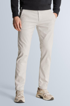 Cast Iron beige heren broek   Slim Fit   Steekzakken   Knoop- en ritssluiting   Duurzaam   Regular waist Beige 30/30