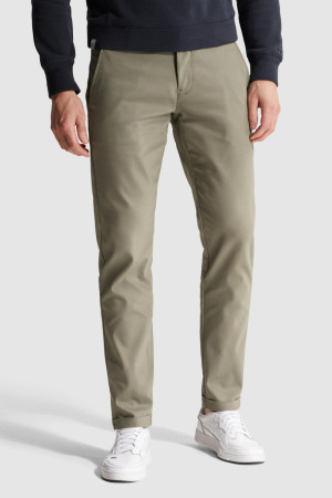 Cast Iron groene heren broek   Tapered fit   Steekzakken   Knoop- en ritssluiting   Duurzaam   Regular waist Groen 33/36