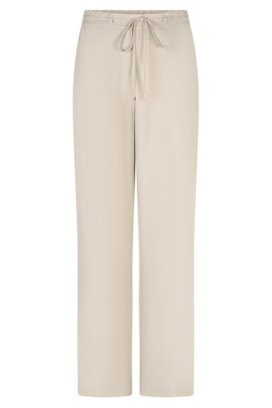 Red Button beige dames broek   Straight fit   Steekzakken   Elastische boord   Regular waist Beige 44/33