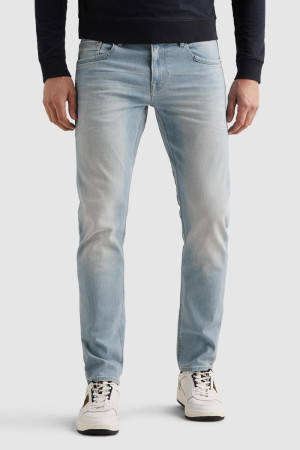 PME legend blauwe heren jeans   Tailwheel   Stonewash wassing   Slim Fit   5-Pocket zakken   Knoop- en ritssluiting   Duurzaam   Regular waist Blauw