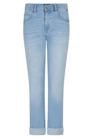 Red Button blauwe dames jeans   Regular waist   Stonewash wassing   Slim Fit   5-Pocket zakken   Knoop- en ritssluiting   Regular waist Blauw 34
