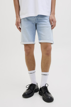 Jack & Jones blauwe heren broek   Stonewash wassing   Regular fit   5-Pocket zakken   Knoop- en ritssluiting   Duurzaam   Regular waist Blauw XL