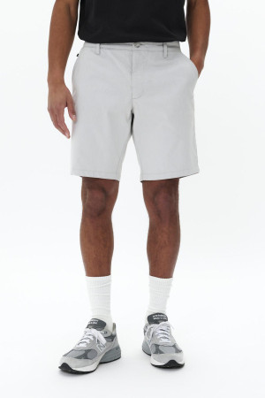 Matinique grijze heren broek   Regular fit   Steekzakken   Grafisch patroon   Knoop- en ritssluiting   Regular waist Grijs 31