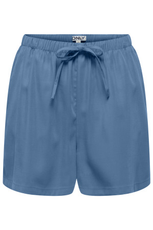 Only blauwe dames broek   Regular fit   Steekzakken   Elastische boord   Duurzaam   Regular waist Blauw S
