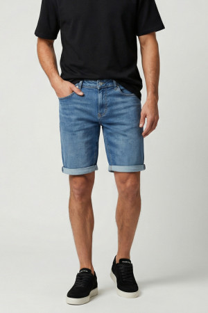 Cars blauwe heren broek   Stonewash wassing   Regular fit   5-Pocket zakken   Knoop- en ritssluiting   Regular waist Blauw XS